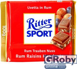 Ritter SPORT Rum Raisins Hazelnuts 100 g