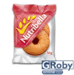 Nutribella Teljes kiőrlésű meggyes-Almás keksz 50 g
