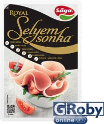 Sága Royal Gluténmentes Selyemsonka (80g)