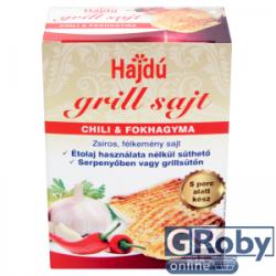 Hajdú Fokhagymás Chilis Grill Sajt 240 g