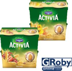 Danone Activia gyümölcsjoghurt teljes kiőrlésű gabonával 4 x 125 g