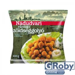 Nádudvari Panírozott gyorsfagyasztott zöldséggolyók 450g