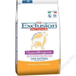 Exclusion Hypoallergenic - Duck & Potato 12,5 kg