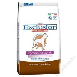 Exclusion Hypoallergenic - Rabbit & Potato 12,5 kg