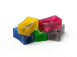 Faber-Castell Ascutitoare Plastic Simpla Culori Fluorescente Faber-Castell (FC580525) - viamond