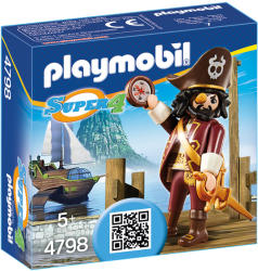 Playmobil Super 4 Piratul Cu Barba (4798)