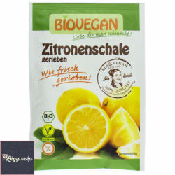 BIOVEGAN Bio reszelt citromhéj 9 g