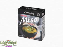 Clearspring Bio Miso krémleves zöldségekkel 112g