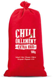 Chili-Trade Chili őrlemény vászonzsákban, extra erős 500 g