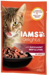 Iams Delights Beef & Liver 85 g