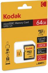 Kodak microSDXC 64GB UHS-I EKMSDM64GXC10K