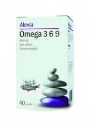 Alevia Omega 3-6-9 40 comprimate