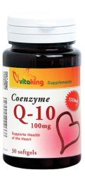 Vitaking Coenzima Q10 100 mg 30 comprimate