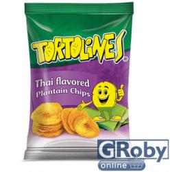 Tortolines Thai zöldbanán chips 100 g