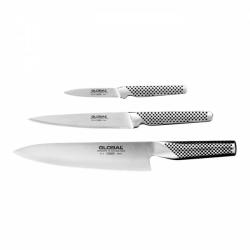 GLOBAL Set 3 cutite inox (21524)