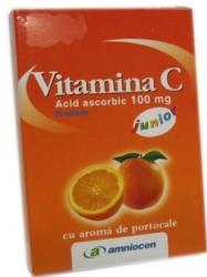 Amniocen Vitamina C 100 mg 20 comprimate