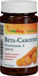 Vitaking Beta-caroten Natural 25000UI 100 comprimate