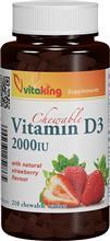 Vitaking Vitamina D3 2000UI 120 comprimate