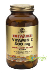 Solgar Chewable Vitamin C 500 mg 90 comprimate