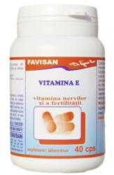 FAVISAN Vitamina E 40 comprimate