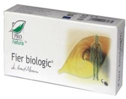 ProNatura Fier biologic 60 comprimate