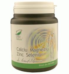 ProNatura Calciu+Magneziu+Zinc+Seleniu 60 comprimate