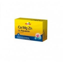 Walmark Ca-Mg-Zn cu Aquamin 30 comprimate