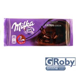 Milka Extra Cocoa extra kakaós étcsokoládé 100 g