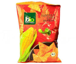 Bio-Zentrale Paprikás tortilla chips 125 g