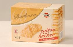 Barbara Gluténmentes sajtos kréker 180 g