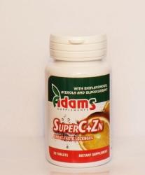 Adams Vision SuperC+Zn 30 comprimate