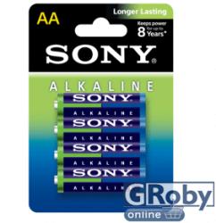 Sony Alkaline LR6 AA 1,5V (4)