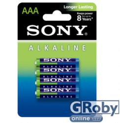 Sony Alkaline LR3 AAA 1,5V (4)