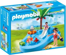 Playmobil Piscina Pentru Copii Cu Tobogan (6673)
