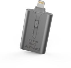 PNY Duo-Link OU3 64GB USB 3.0 FDI64GOTGAP3SG-EF