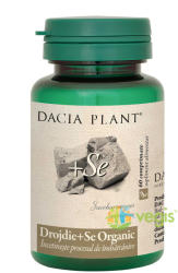 DACIA PLANT Drojdie & Seleniu Organic 60 comprimate