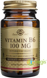 Solgar Vitamin B6 100 mg 100 comprimate