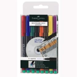 Faber-Castell Marker Permanent Set 8 S Multimark Faber-Castell (FC152309) - viamond