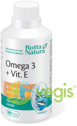 Rotta Natura Omega 3+Vitamina E 90 comprimate
