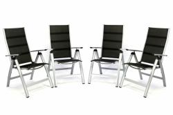 Garthen 4db luxus, állítható, összecsukható szék