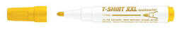ICO Textilmarker, 1-3 mm, kúpos, ICO "XXL T-Shirt", sárga (9580088032) - iroszer24