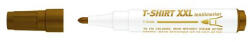 ICO Textilmarker, 1-3 mm, kúpos, ICO "XXL T-Shirt", barna (9580088040) - iroszer24