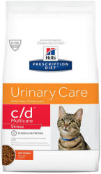 Hill's PD Feline Urinary Care c/d Multicare Stress chicken 4 kg