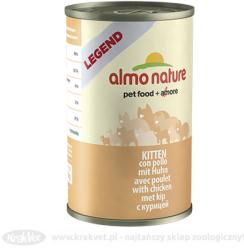 Almo Nature Legend Kitten Chicken Tin 24x140 g