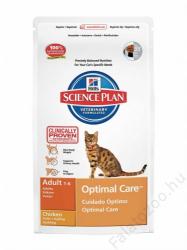 Hill's SP Feline Adult Optimal Care chicken 3x15 kg