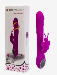Pretty Love Butterfly klitoriszkaros vibrátor - pillangó