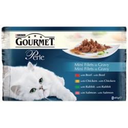 Gourmet Perle Mini Filets in Gravy Multipack 4x85 g