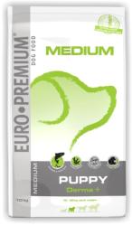 Euro Premium Medium Puppy Derma+ 10 kg