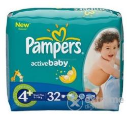 Pampers Active Baby-Dry 4+ Maxi Plus 9-16 kg 32 db