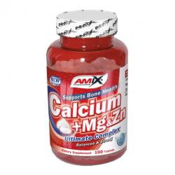 Amix Nutrition Calcium+Mg & Zn 100 comprimate